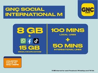 GNÇ Social International Package M
