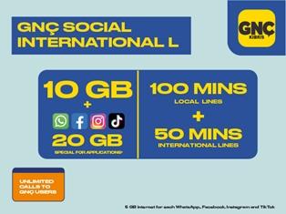 GNÇ Social International Package L