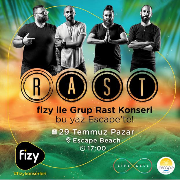 fizy ile Grup Rast’tan müzik ziyafeti
