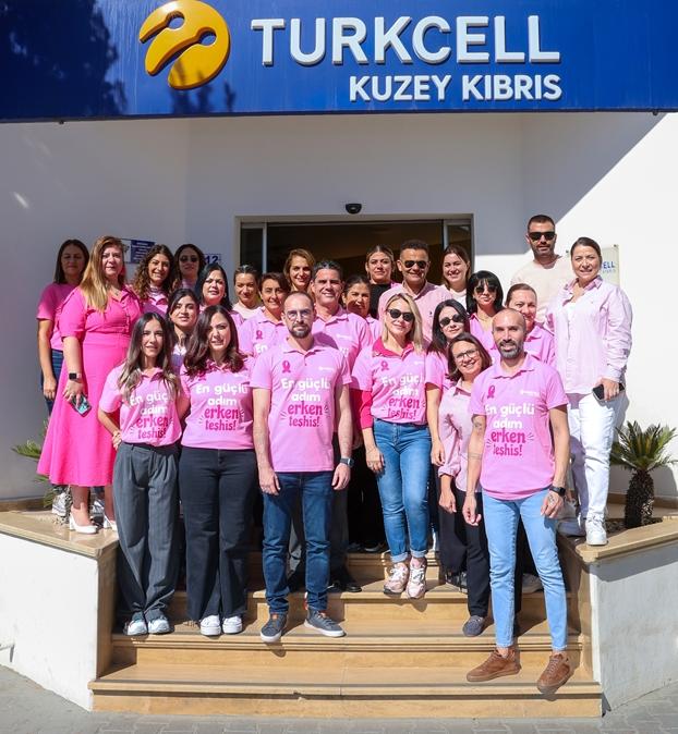 Kuzey Kıbrıs Turkcell’den Meme Kanseri Farkındalık Ayı’na Anlamlı Destek