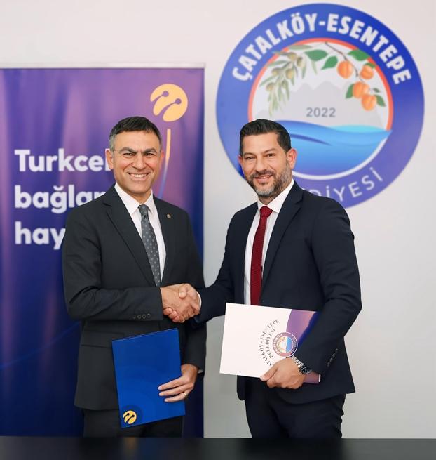 Kuzey Kıbrıs Turkcell ile Çatalköy Esentepe Belediyesi arasında iş birliği
