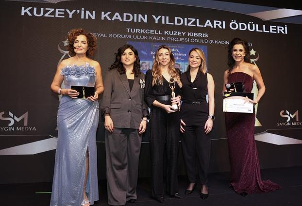 Kuzey Kıbrıs Turkcell’e “Yılın Sosyal Sorumluluk Projesi” Ödülü