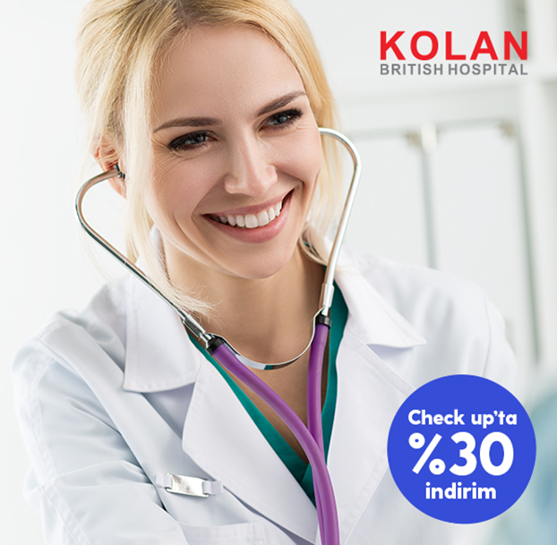 You are Privileged in Kolan British Hospital's Detailed Check Up Packages with Turkcell Platinum!