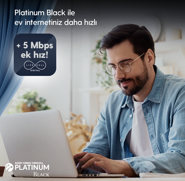 Platinum Black ile Turkcell Ev İnterneti Daha Hızlı!