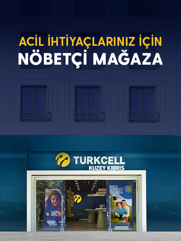 Kuzey Kıbrıs Turkcell Mağazaları Çalışma Düzeni İle İlgili Bilgilendirme