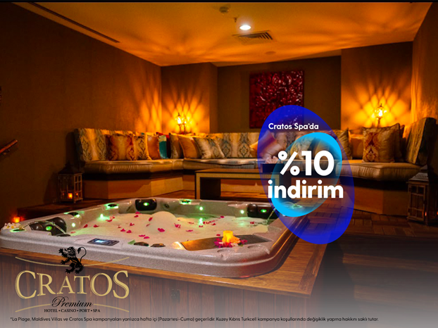 Cratos Premium Spa'da ayrıcalıklısınız!
