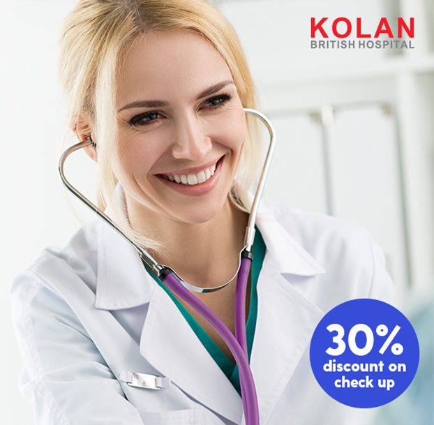 You are Privileged in Kolan British Hospital's Detailed Check Up Packages with Turkcell Platinum!