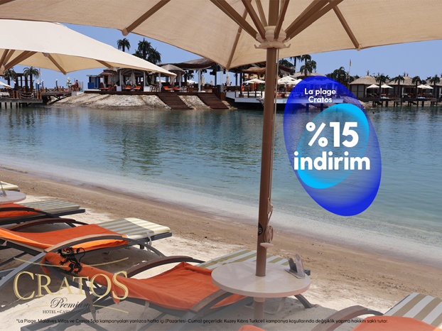 La Plage'de ayrıcalıklısınız!
