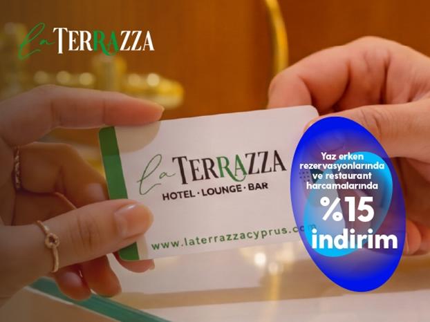 La Terrazza'da ayrıcalıklısınız!