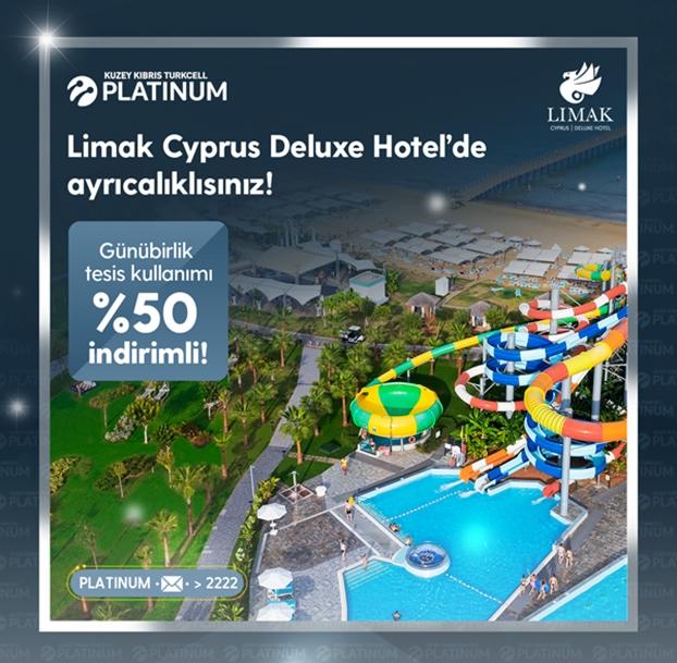 Limak Cyprus Deluxe Hotel'de ayrıcalıklısınız! Limak Cyprus Deluxe Hotel'de ayrıcalıklısınız!