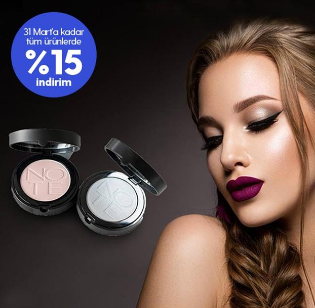 Note Cosmetics Mağazalarında Alışveriş Keyfini Platinum ile Yaşa!