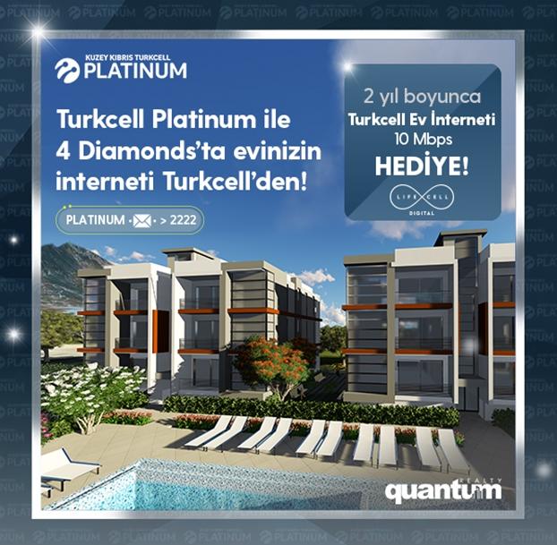 Turkcell Platinum ile 4 Diamonds'ta evinizin interneti Turkcell'den! Turkcell Platinum ile 4 Diamonds'ta evinizin interneti Turkcell'den!