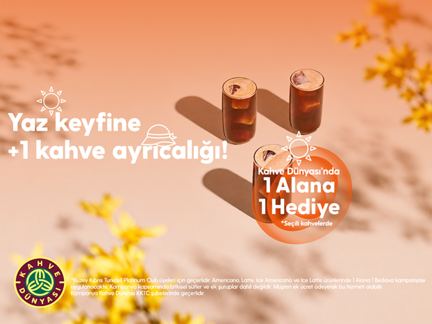 Kahve Dünyası'nda ayrıcalıklısınız!