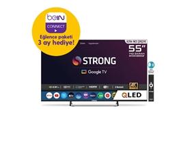 Strong 55 inç Frameless QLED Google TV - MT55EG8000QF