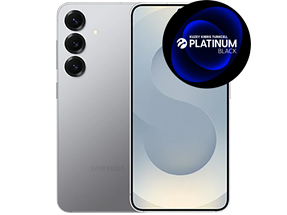 Platinum Black Samsung Galaxy S25 Plus 256GB 12GB RAM