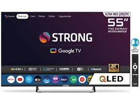 Strong 55 inç Frameless QLED Google TV - MT55EG8000QF