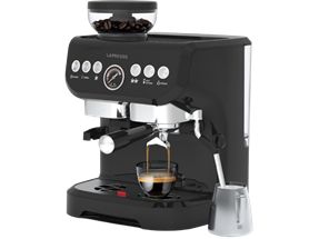Lepreso Semi-Automatic Espresso Machine Grinder & Milk Steamer