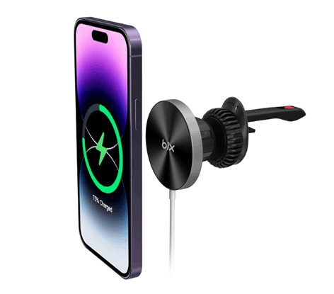 Bix 15W Kablosuz Şarj & Araç içi Telefon Tutucu (BXCH2)