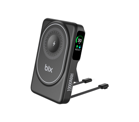 Bix TPB16 6in1 10000mAh Manyetik OLED Ekranlı Powerbank