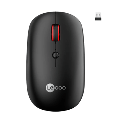 Lecoo Dual Mod Şarjlı Sessiz Kablosuz Optik Mouse (WS211)