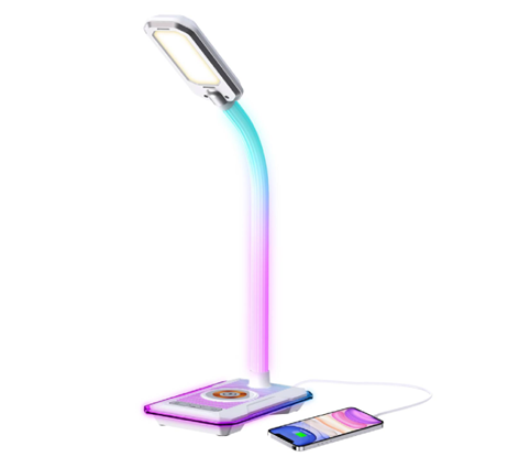 Porodo E-Sports Desk Lamp & Charging Base