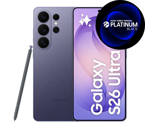 Platinum Black Müşterilere Özel Samsung Galaxy S26 Ultra 256GB 12GB RAM
