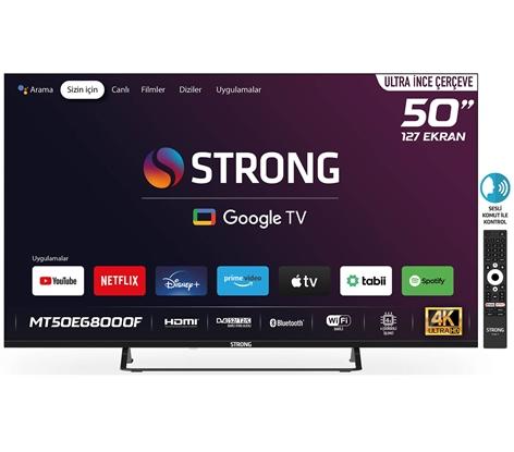 Strong 50 inç Frameless UHD Google TV - MT50EG8000F