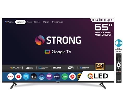 Strong 65 inç Frameless QLED Google TV - MT65EG8000QF