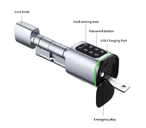 Ttlock AK003 Akıllı Kilit 