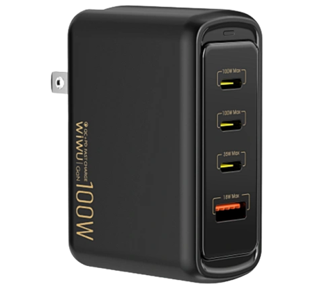WiWU Warriors 100W GaN Fast Charger 
