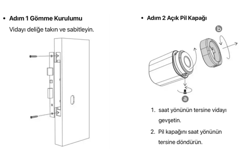 Ttlock AK003 Akıllı Kilit 