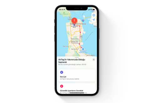 Apple AirTag Tekil Paket