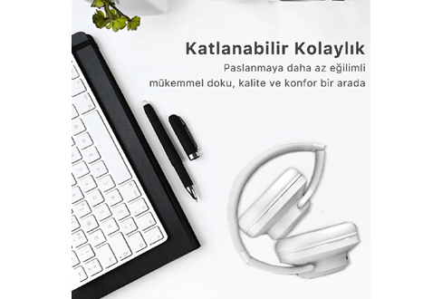 Bix Soundcraft BH3 Katlanabilir Bluetooth Kulaküstü Kulaklık