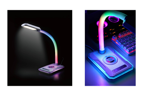 Porodo E-Sports Desk Lamp & Charging Base