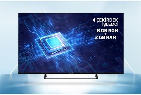 Strong 65 inç Frameless QLED Google TV - MT65EG8000QF