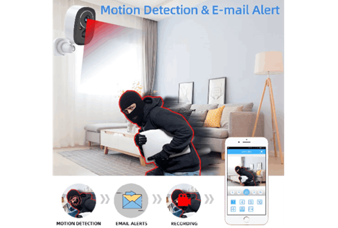 2MP İç Ortam WiFi Hareketli Kamera (ONVIF)