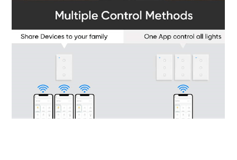 WiFi Aydınlatma Anahtarı 2’li