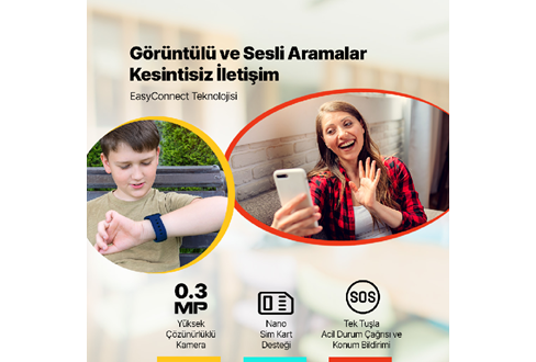 ttec Kidi GPS 4G Sim Kartlı Akıllı Çocuk Saati (2KSW02)