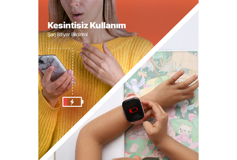 ttec Kidi GPS 4G Sim Kartlı Akıllı Çocuk Saati (2KSW02)