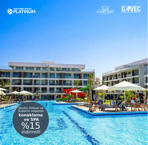 Turkcell Platinum ile Courtyard Long Beach Holiday Resort'ta ayrıcalıklısınız!