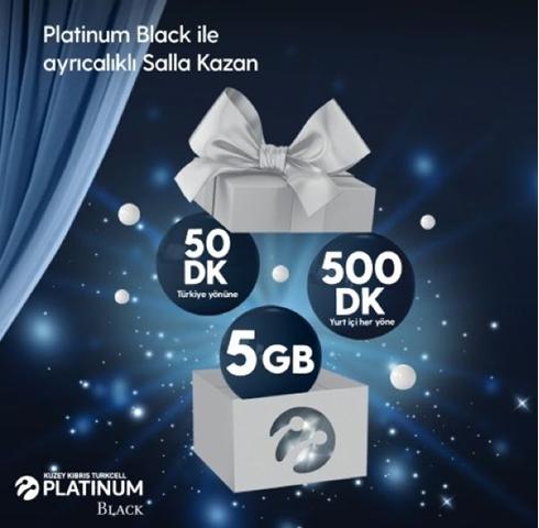 Platinum Black ile Ayrıcalıklı Sallayın, Ayrıcalıklı Kazanın!