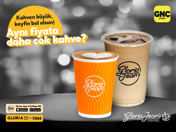 GNÇ'liler Gloria Jean's Coffees'de çok avantajlı! GNÇ'liler Gloria Jean's Coffees'de çok avantajlı!