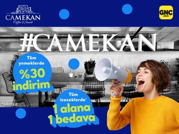 Camekan Coffee & Snack'da %30 İndirim Camekan Coffee & Snack'da %30 İndirim