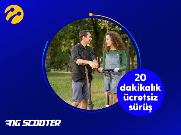 GNÇ'liler NGSCOOTER'da avantajlı !
