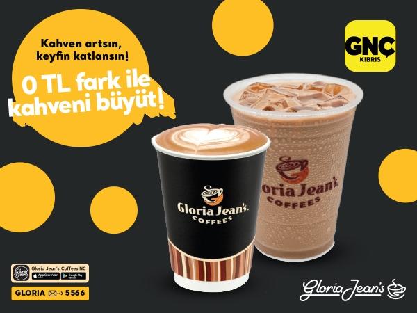 GNÇ'liler Gloria Jean's Coffees'de çok avantajlı! GNÇ'liler Gloria Jean's Coffees'de çok avantajlı!
