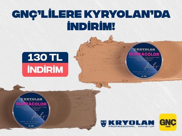 GNÇ'liler Kryolan'da Avantajlı!