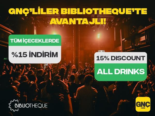 GNÇ'liler Bibliotheque'te Avantajlı