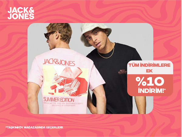 GNÇ'liler Jack&Jones'da Avantajlı!