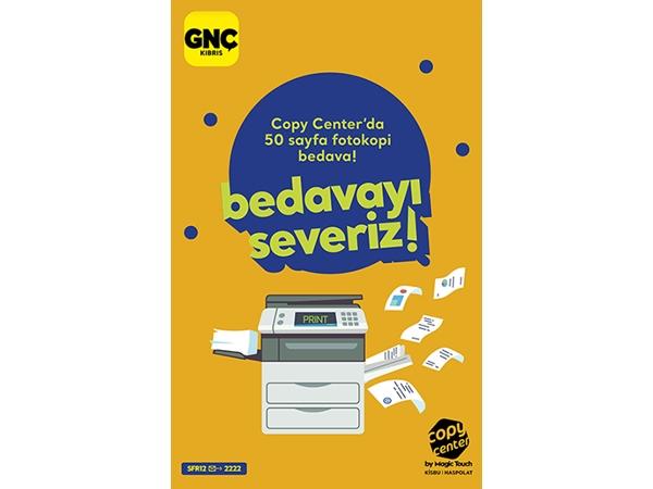 UKÜ’lü GNÇ’ler Copy Center’de çok ayrıcalıklı! UKÜ’lü GNÇ’ler Copy Center’de çok ayrıcalıklı!