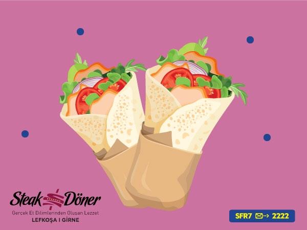 Steak Döner’de GNÇ’lere 1 alana 1 bedava! Steak Döner’de GNÇ’lere 1 alana 1 bedava!